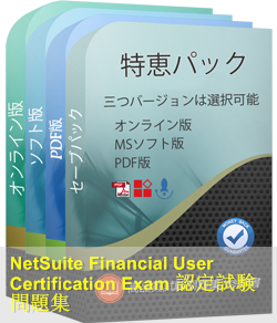 NetSuite-Financial-User 問題集